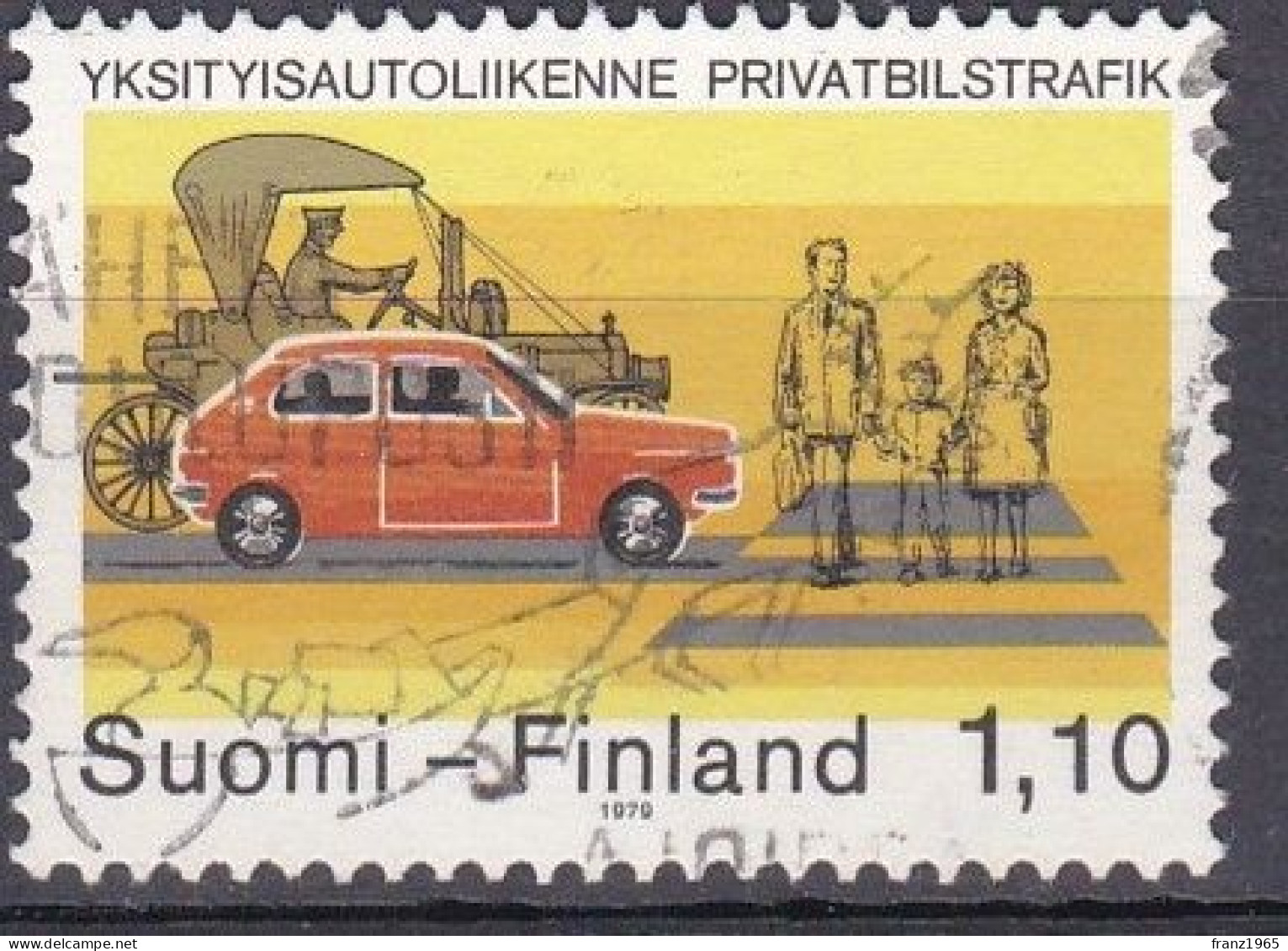 Private Automobile Traffic - 1979 - Used Stamps