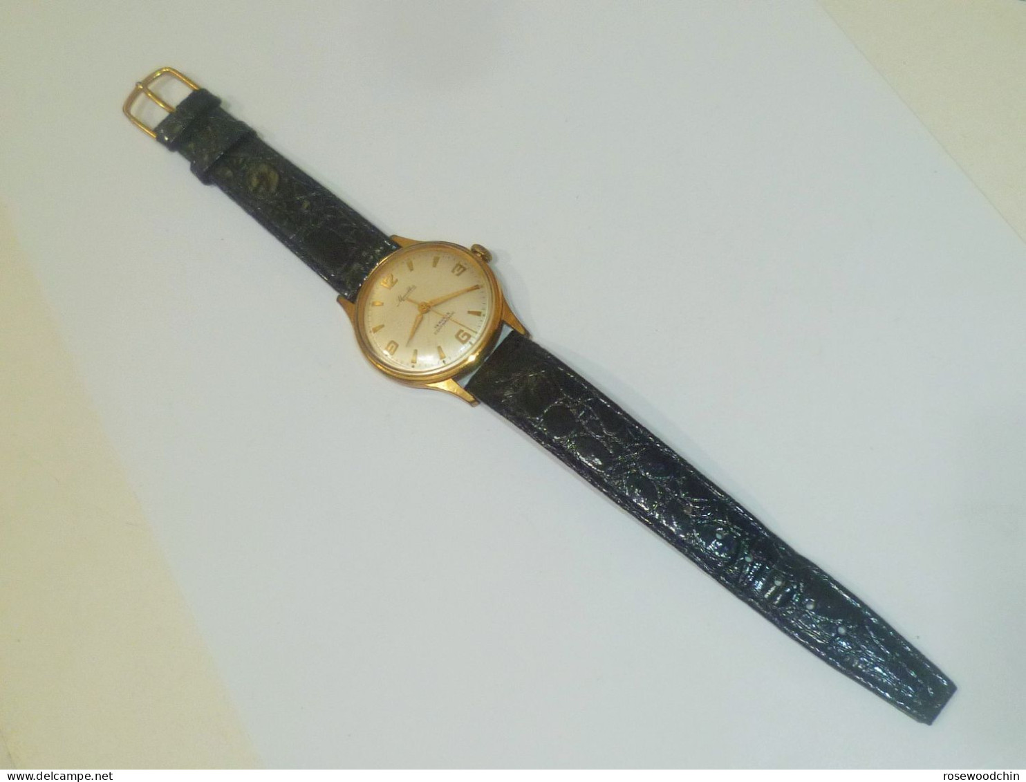 Vintage Authentic Mauthe Watch Mechanical 19 Rubis Gold Plated (Not Working) - Watches: Old