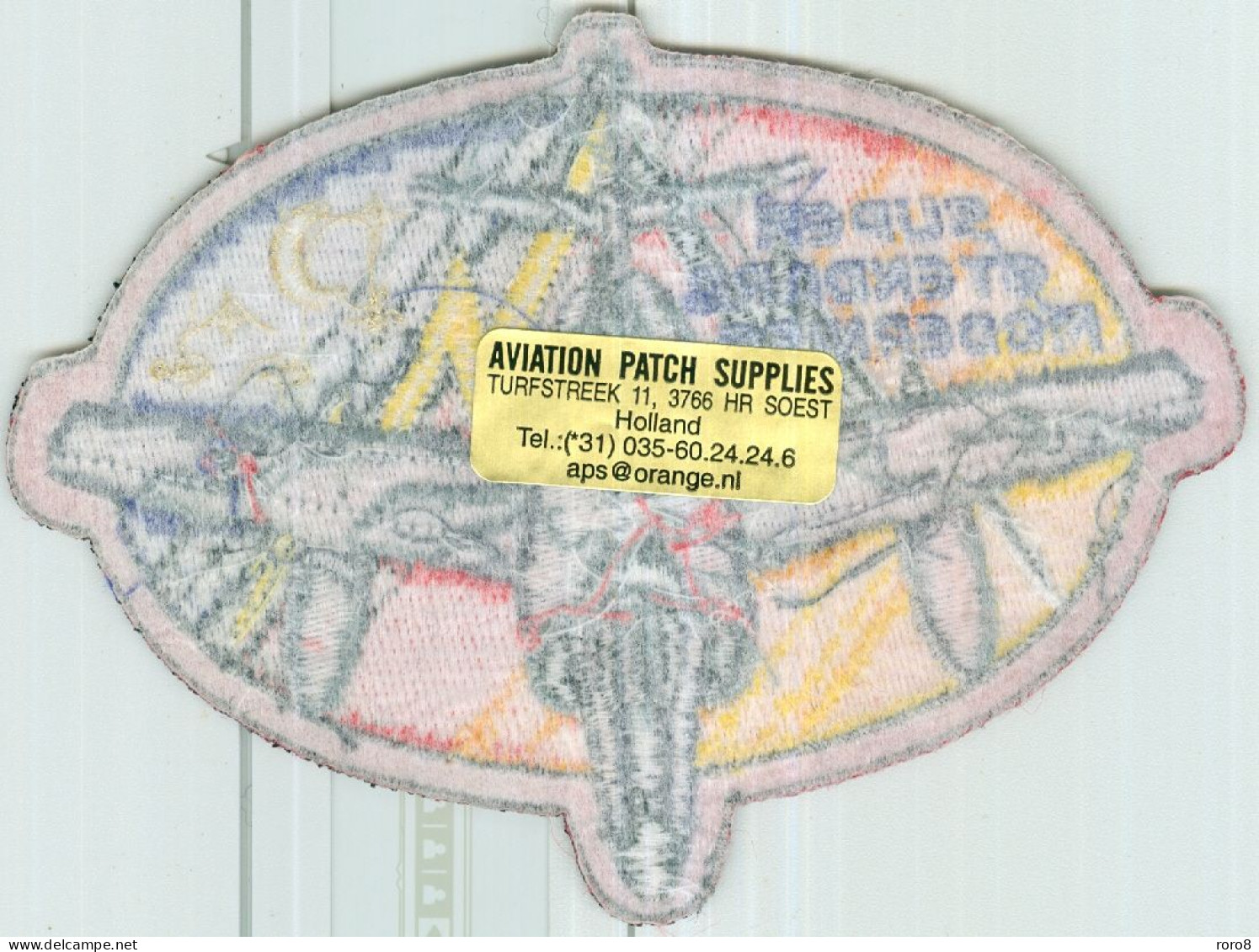 PATCH - ARMEE DE L'AIR - SUPER ETENDARD MODERNE. (SANS VELCRO) - Ecussons Tissu