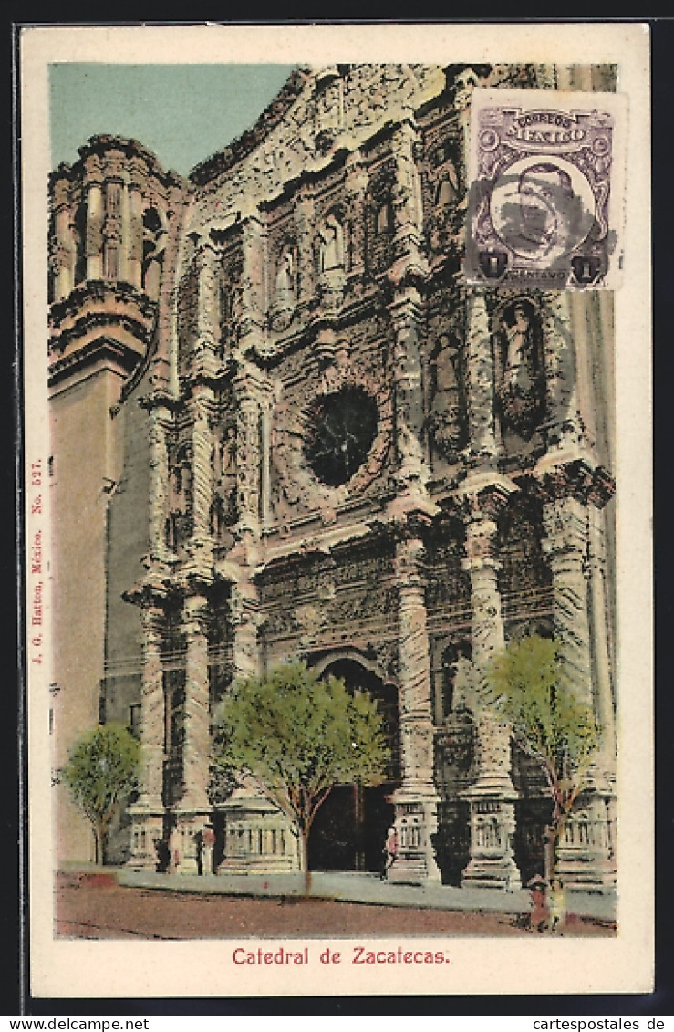 AK Mexico-City, Catedral De Zacatecas  - Mexique