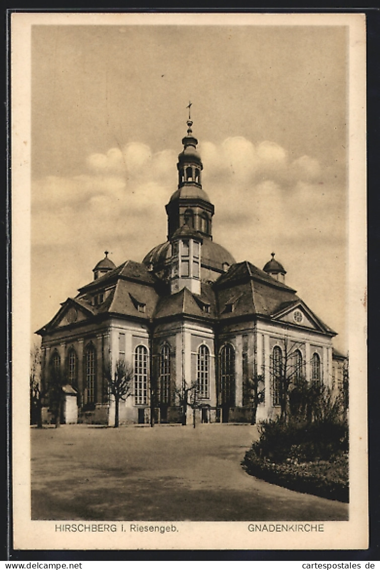 AK Hirschberg /Riesengeb., Die Gnadenkirche  - Schlesien