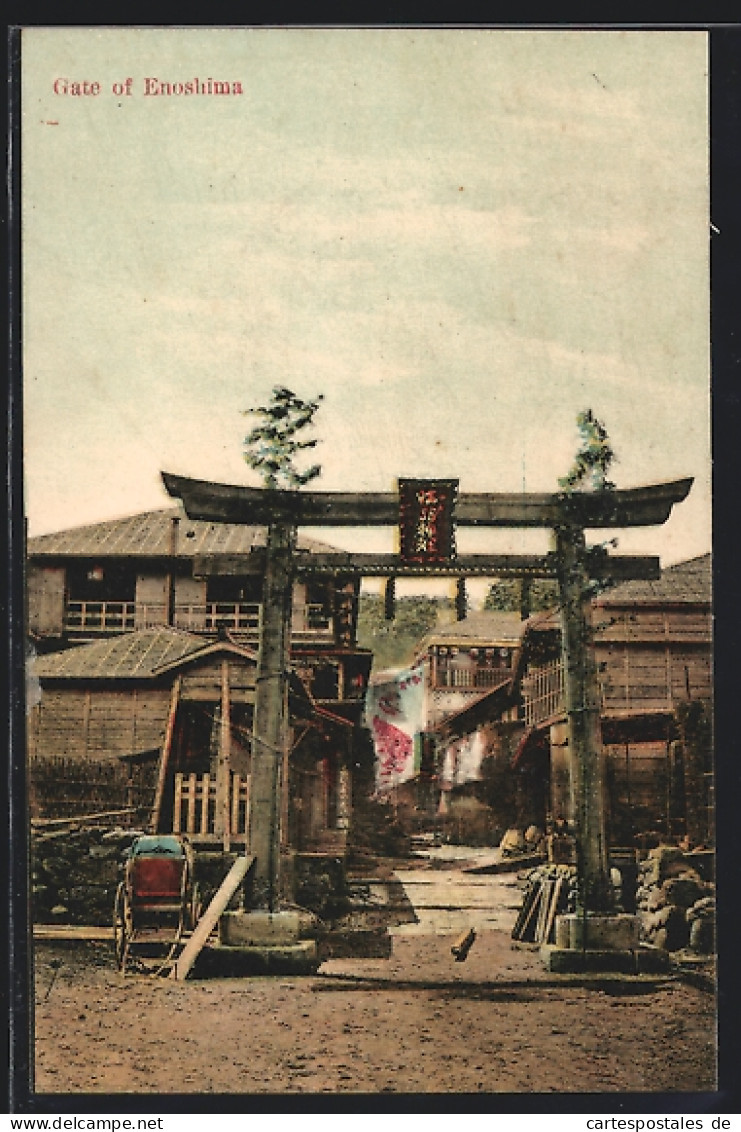 AK Enoshima, Gate Of Enoshima  - Autres & Non Classés