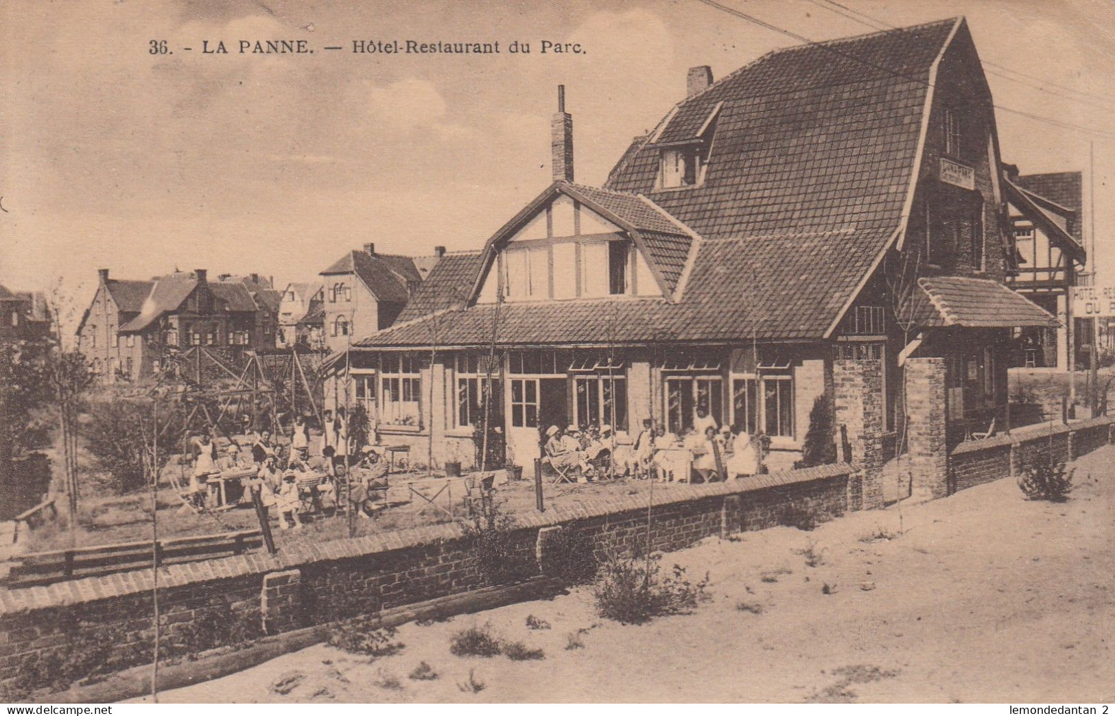 La Panne - Hôtel-Restaurant Du Parc - Edit Henri Georges N°36 - De Panne