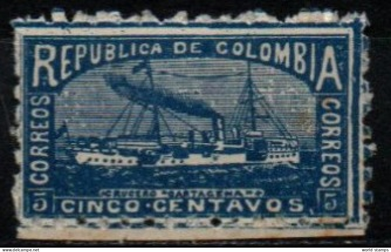 COLOMBIE 1903 * POINTS DE ROUILLE-RUST - Colombie