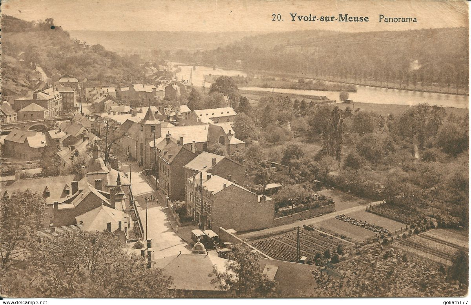 Yvoir-sur-Meuse - Panorama - Yvoir