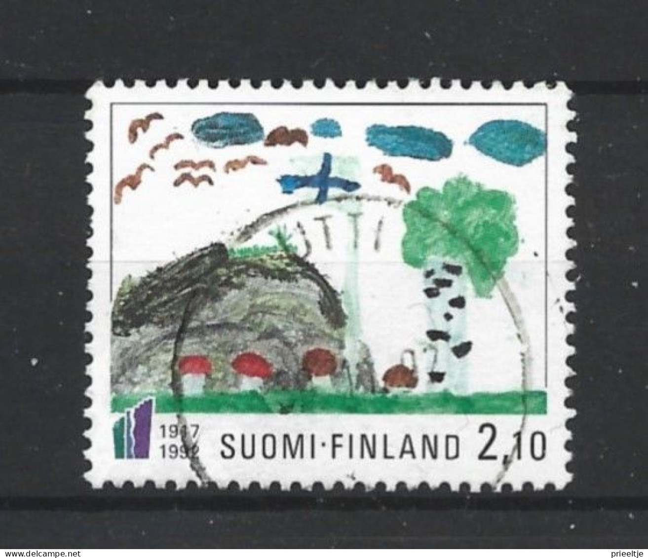 Finland 1992 75 Y. Independance Y.T. 1152  (0) - Oblitérés