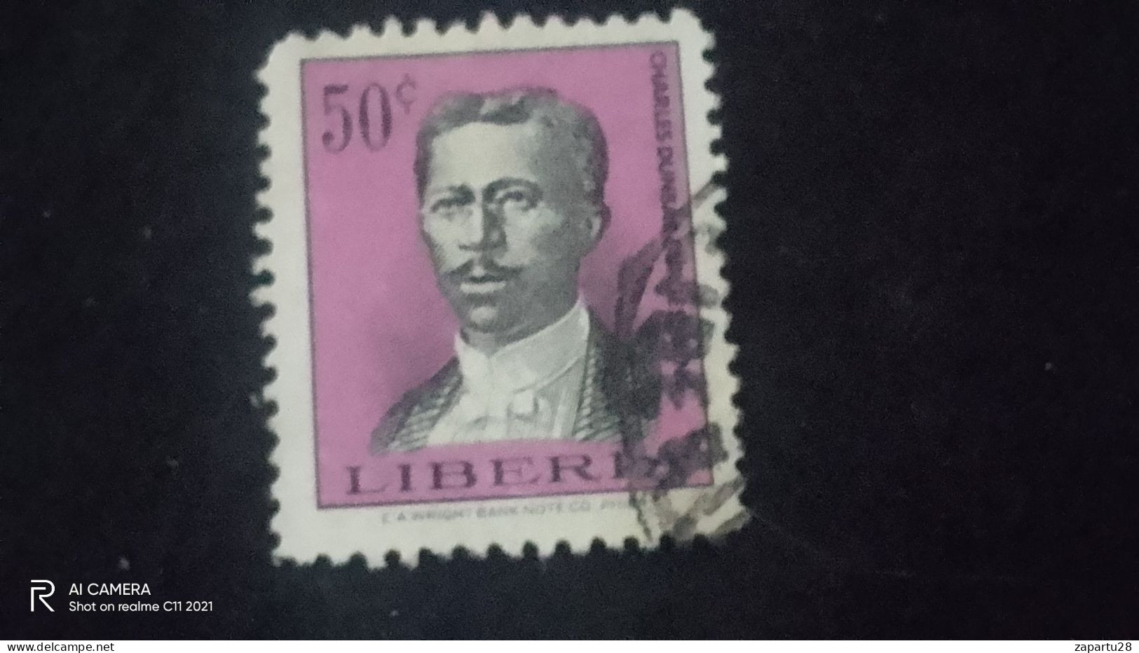 LİBERİA-          50   CENT               USED - Liberia