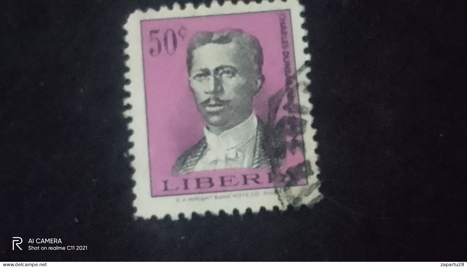 LİBERİA-          50   CENT               USED - Liberia