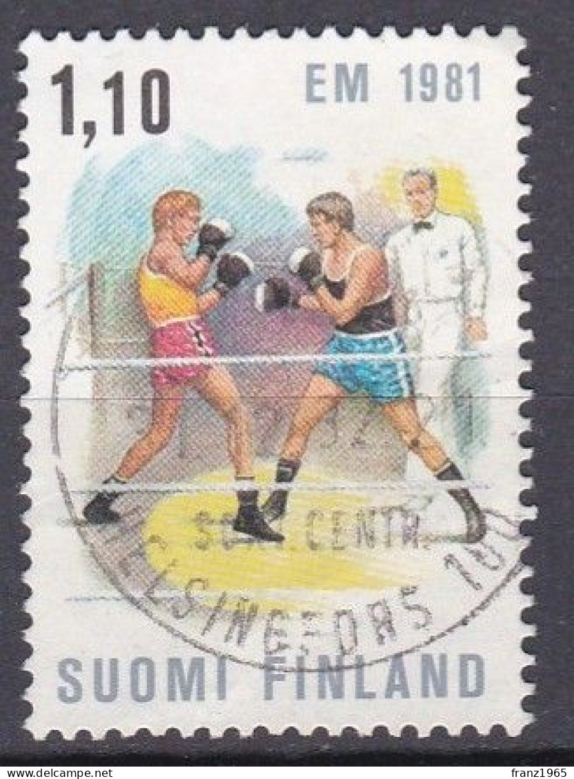 European Boxing Championships - 1981 - Used Stamps