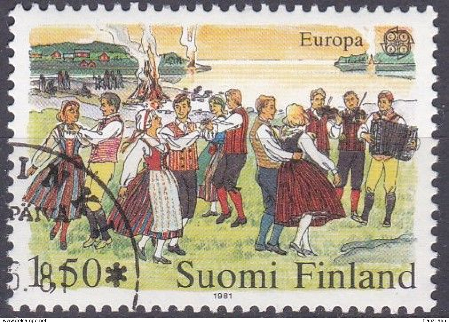 Europa (C.E.P.T.), Folklore - 1981 - Used Stamps
