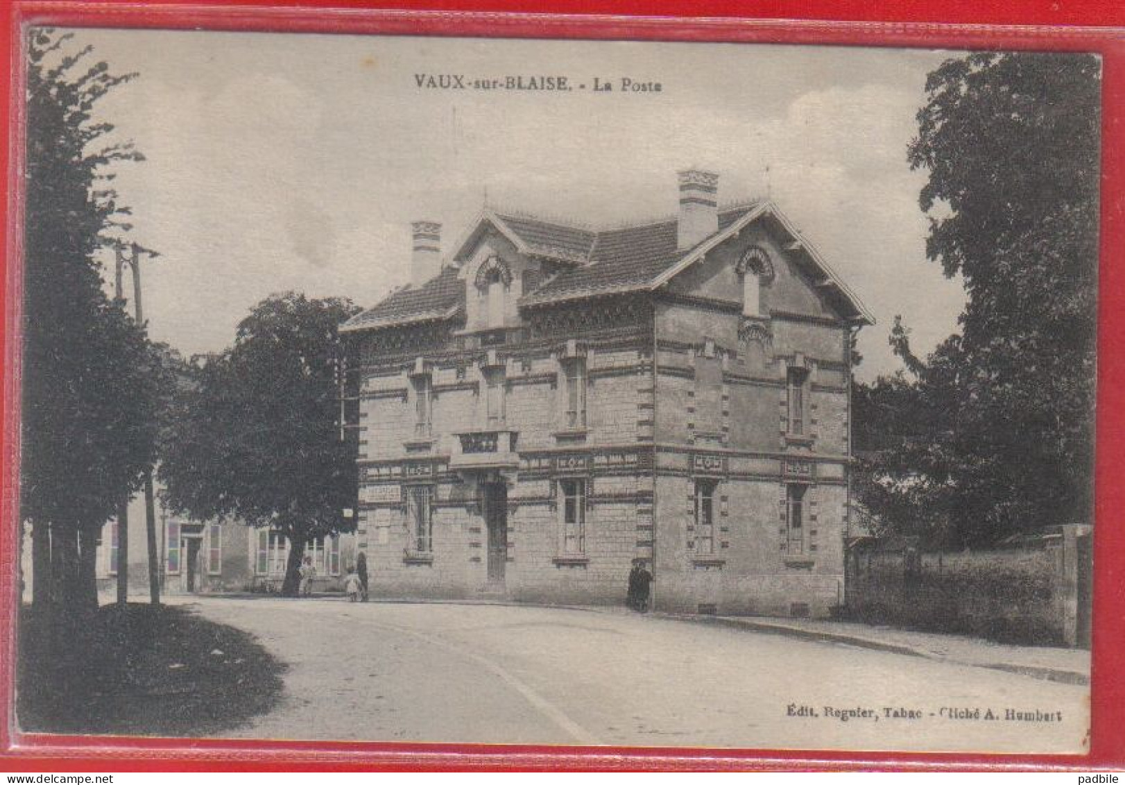 Carte Postale 52. Vaux-sur-Blaise  La Poste  Très Beau Plan - Other & Unclassified