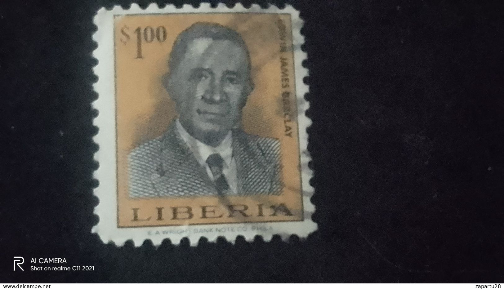 LİBERİA-          1   $               USED - Liberia