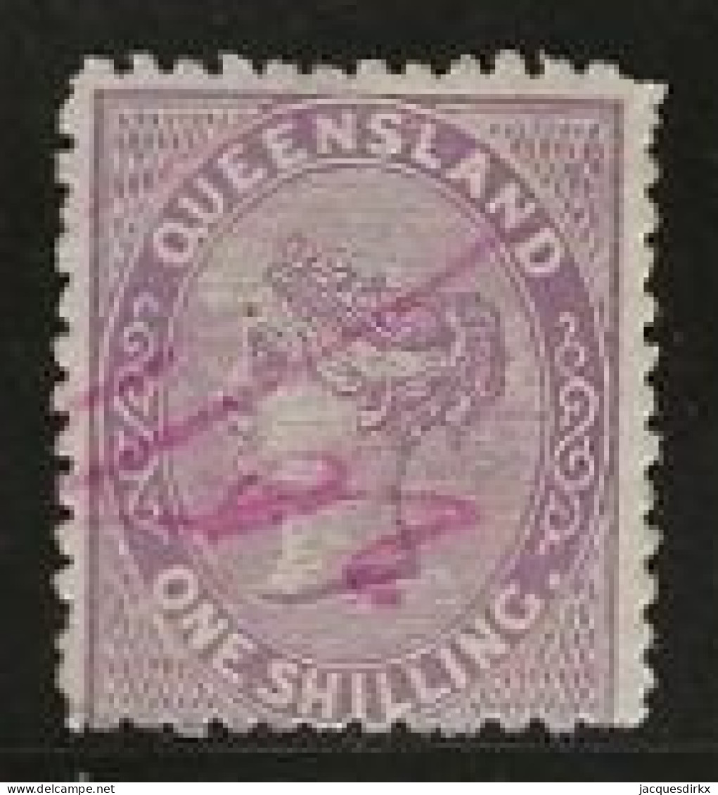 Queensland    .   SG    .   144    .   O      .     Cancelled - Used Stamps