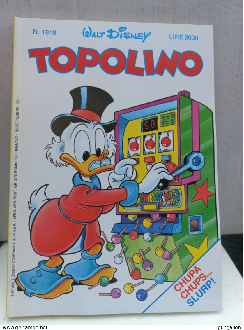Topolino (Mondadori 1990) N. 1818 - Disney