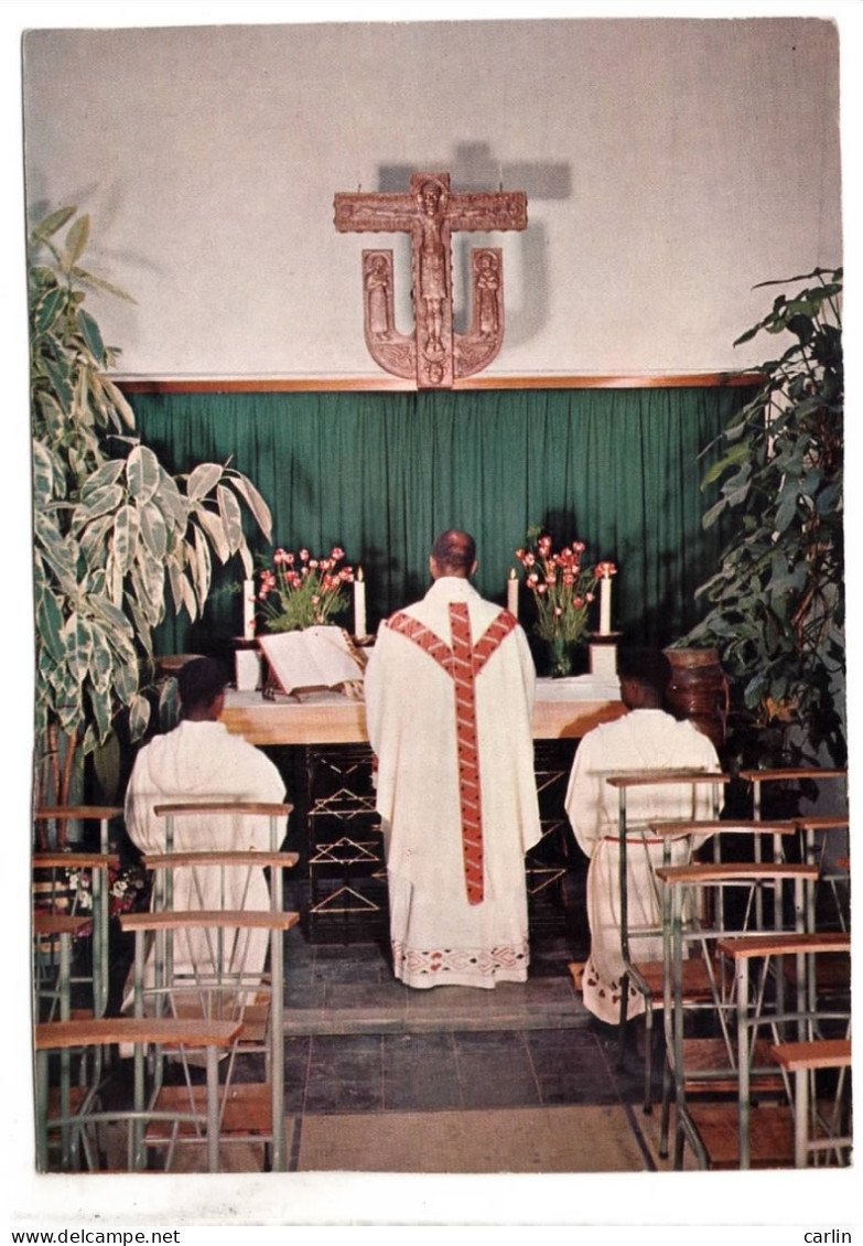 Lot de 8 cartes postales Bruxelles Expo 1958 Pavillon des Missions Catholiques du Congo Belge du Ruanda Burundi