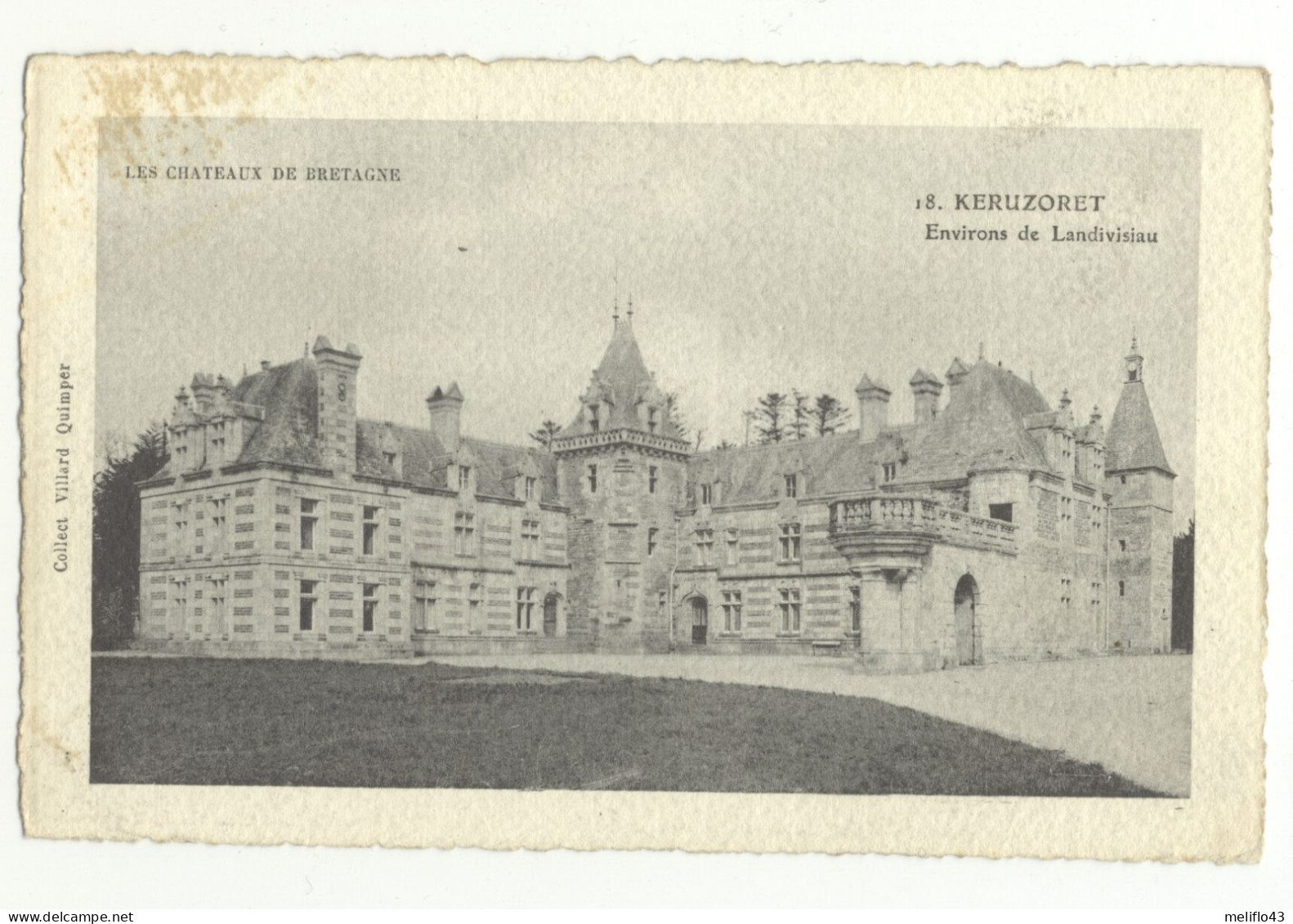 29/ CPA - Chateau De Keruzoret - Autres & Non Classés
