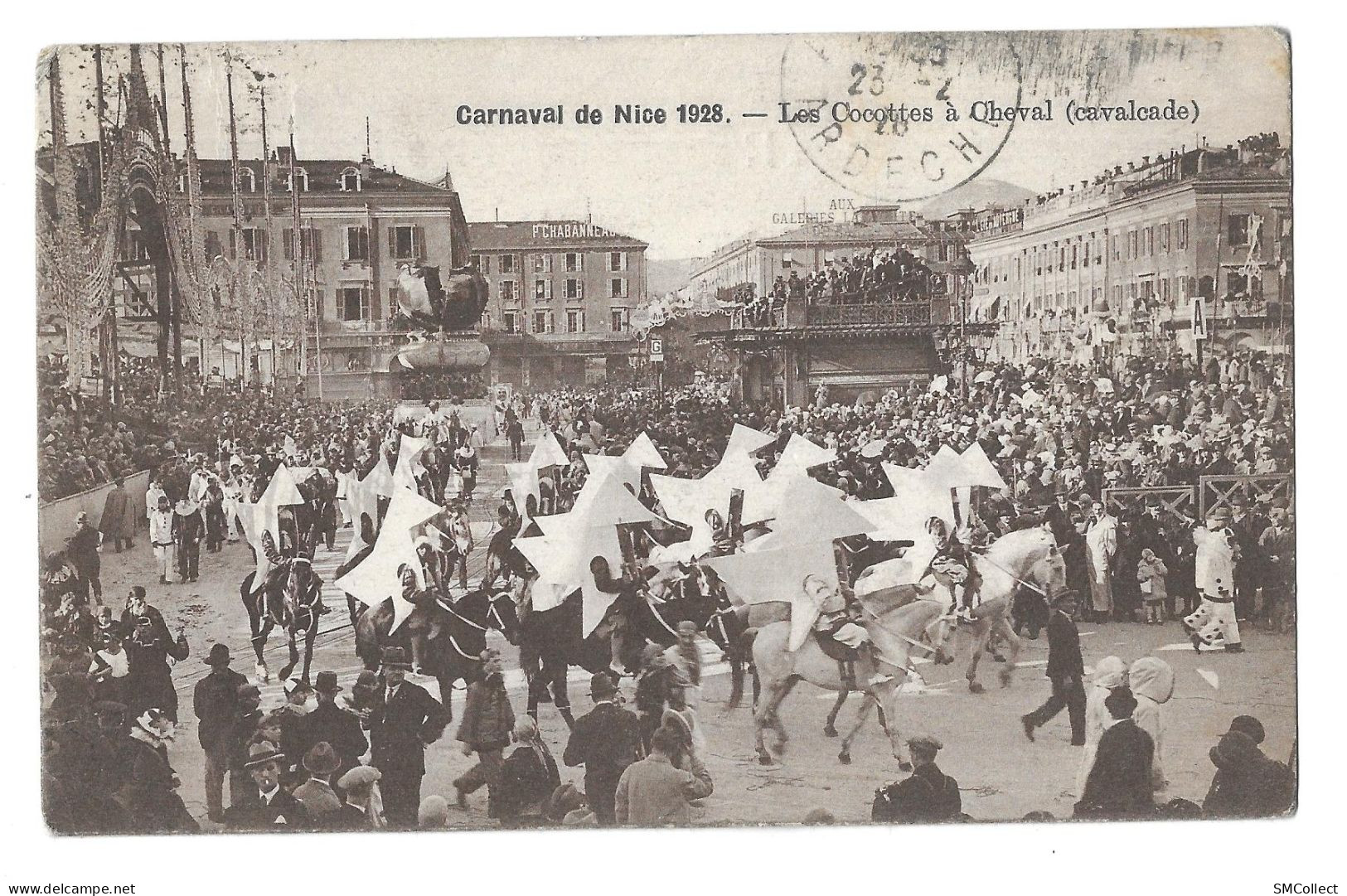 Carnaval De Nice 1923, Les Cocttes à Cheval (cavalcade) - (A18p11) - Carnival