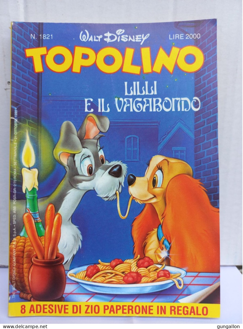 Topolino (Mondadori 1990) N. 1821 - Disney