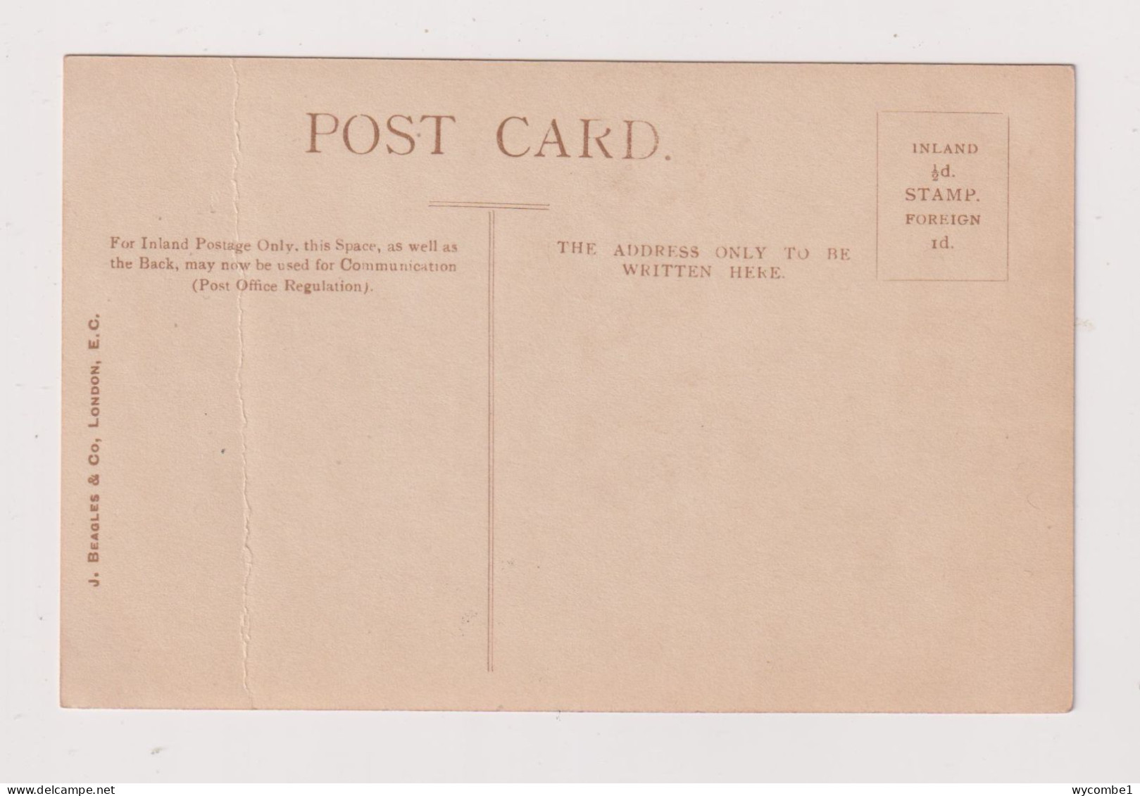 ENGLAND - Marie Studholme Unused Vintage Postcard - Artistes