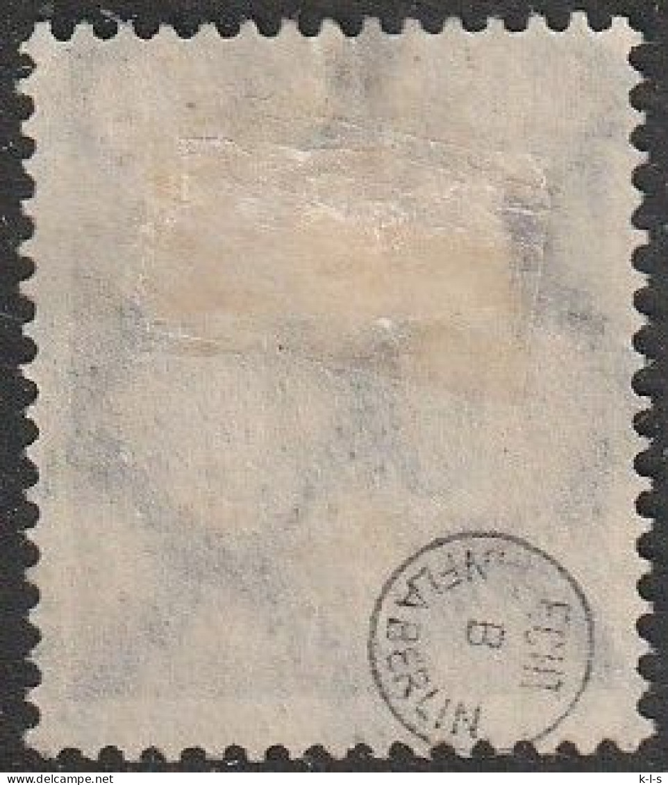 Deut. Reich: 1922, Mi. Nr. 212, Flugpostmarke: 50 Pfg. Holztaube (I),  Gestpl./used - Oblitérés