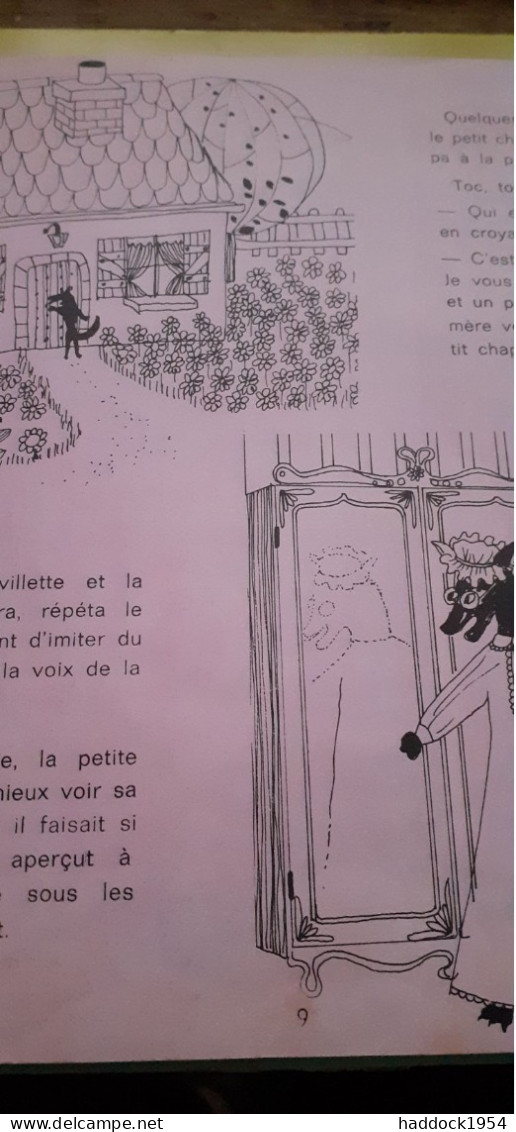 Le Petit Chaperon Rouge DANIELLE VOLLE Les Enfants Sages 1973 - Kinderlieder