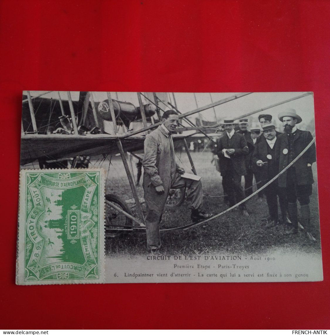 CIRCUIT DE L EST D AVIATION 1910 LINDPAINTNER - ....-1914: Précurseurs