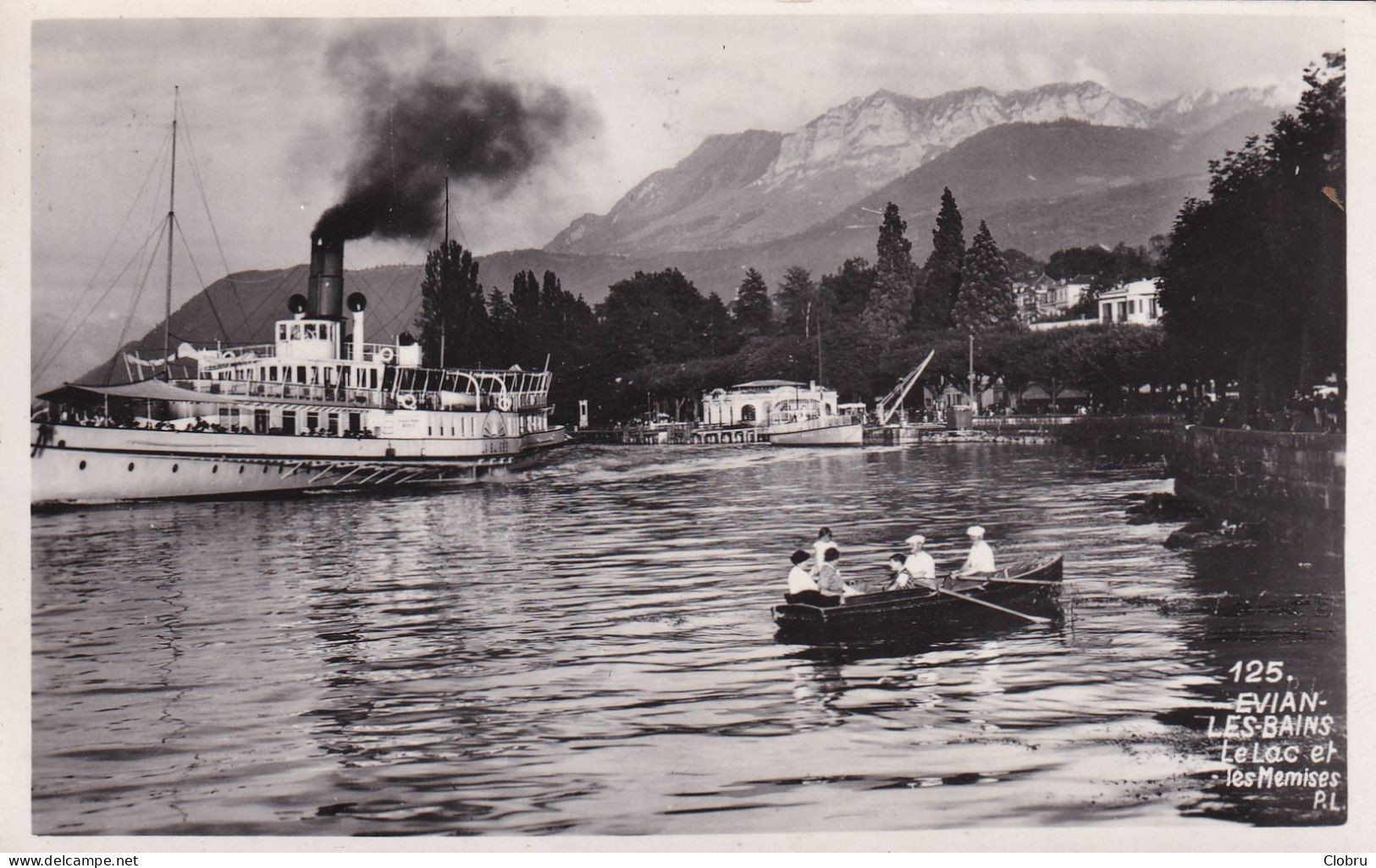 74, Evian Les Bains, Le Lac Et Les Memises - Evian-les-Bains