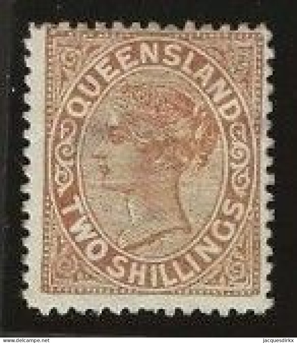 Queensland    .   SG    .   182 (2 Scans)  .  *     .    Mint-hinged - Neufs