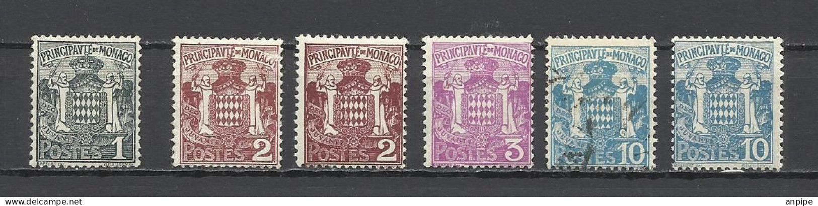 MÓNACO, 1924/33 - Unused Stamps