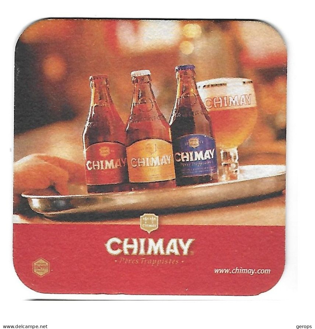 22a Chimay  Trappistes (grote Hoeken) - Sous-bocks