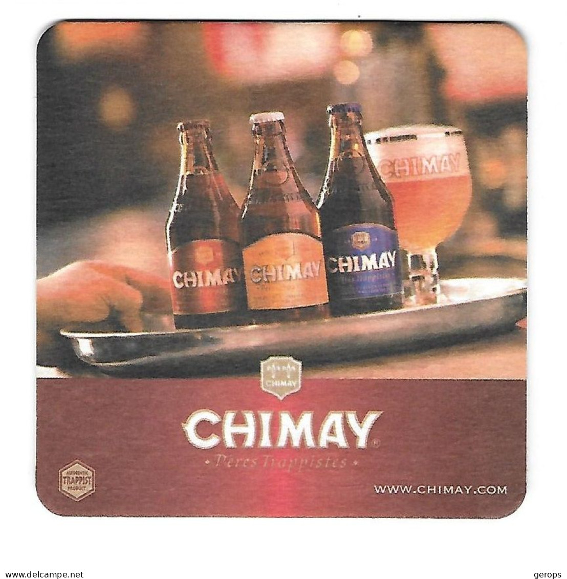 23a Chimay Peres Trappistes Kleine Hoeken - Beer Mats