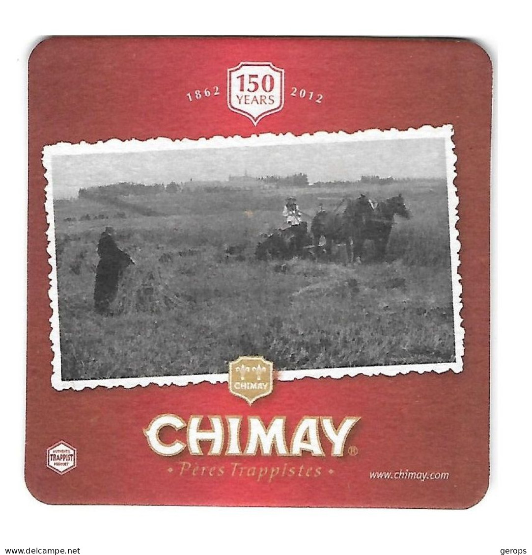 26a Chimay  Trappistes - Bierdeckel