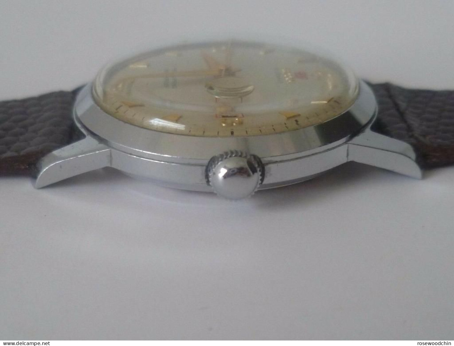 Vintage SACOM 70s' Swiss Made 17 Jewels Hand-Wind Watch (Working) - Watches: Old