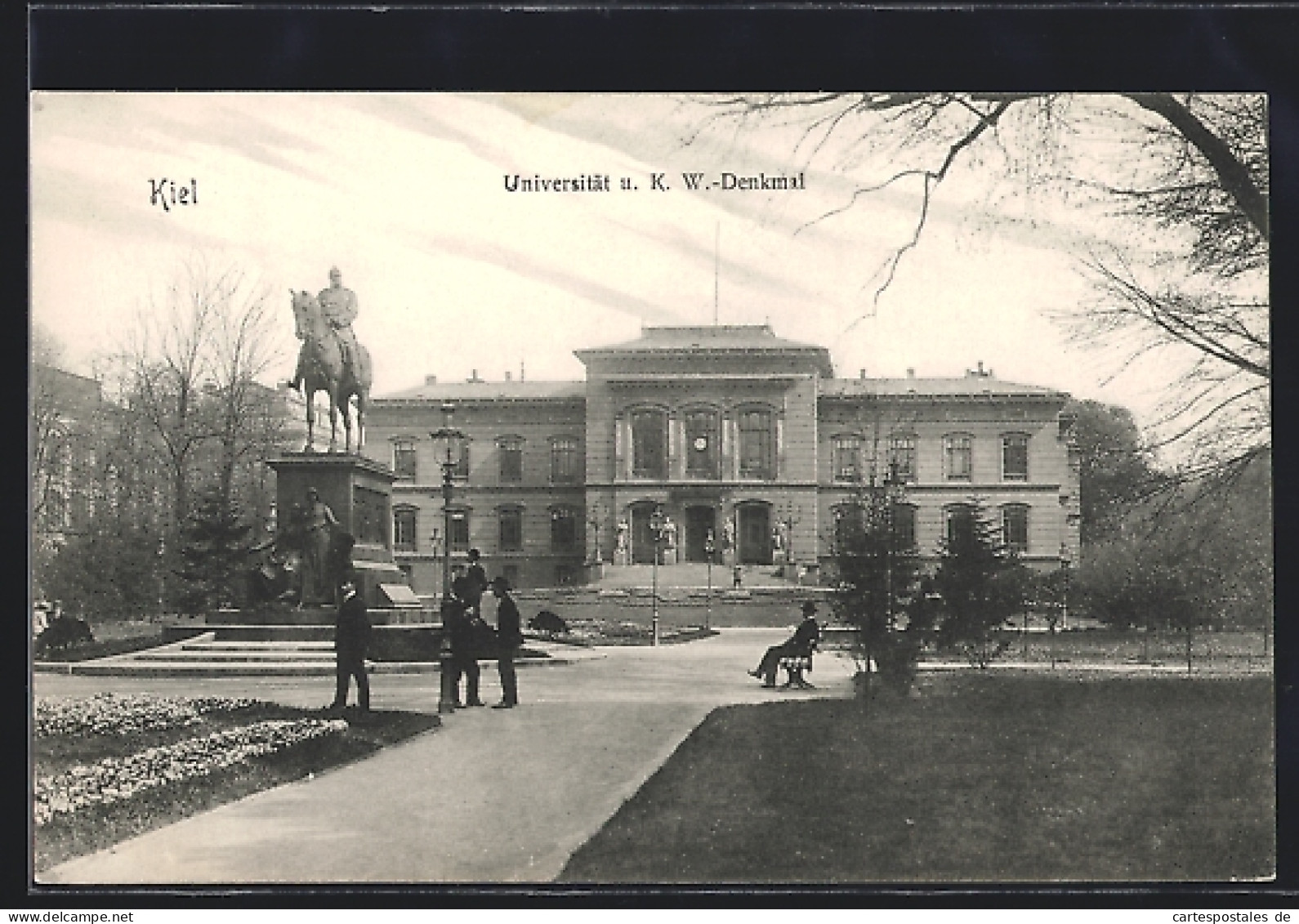 AK Kiel, Universität U. K.W.-Denkmal  - Kiel