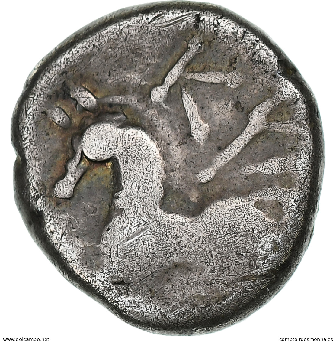 Lingons, Denier KALETEDOY, 1st Century BC, Fourrée, Argent, TB+ - Celtic