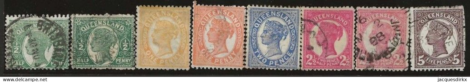 Queensland    .   SG    .  208/215     .   O      .     Cancelled - Gebraucht