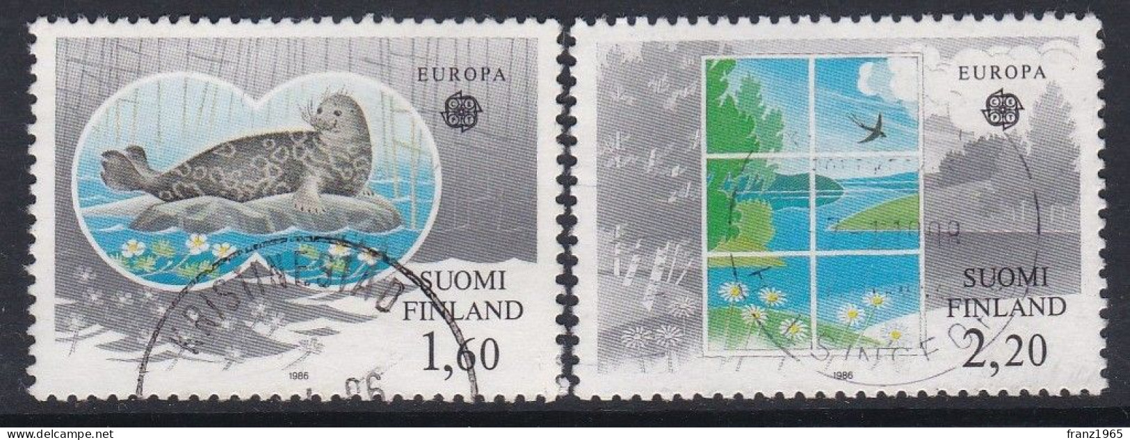 Europa, Environment Protection - 1986 - Used Stamps