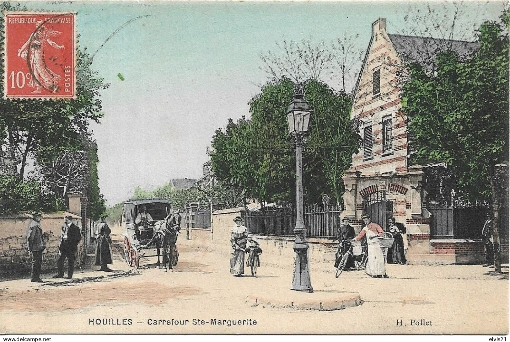 HOUILLES Carrefour Sainte Marguerite - Houilles