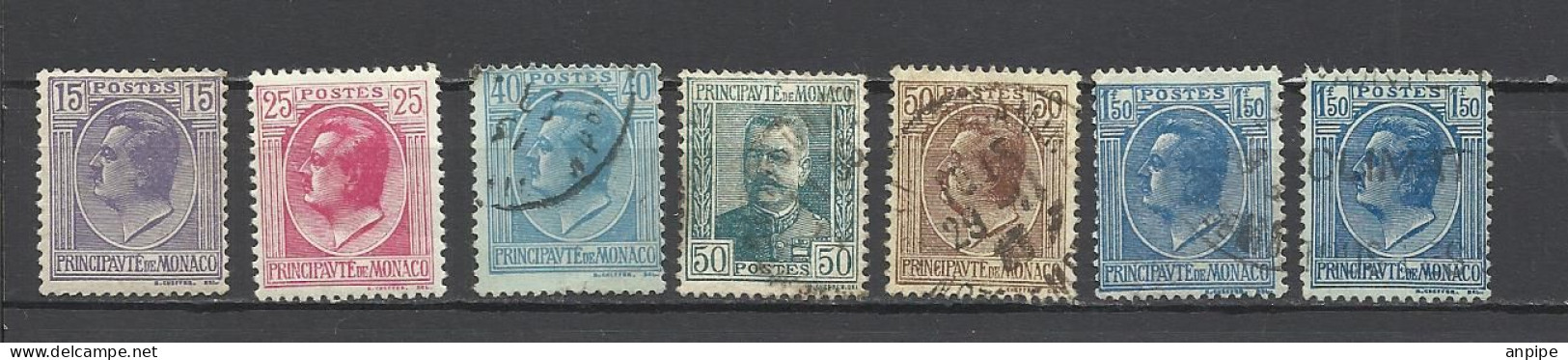 MÓNACO, 1924/33 - Oblitérés