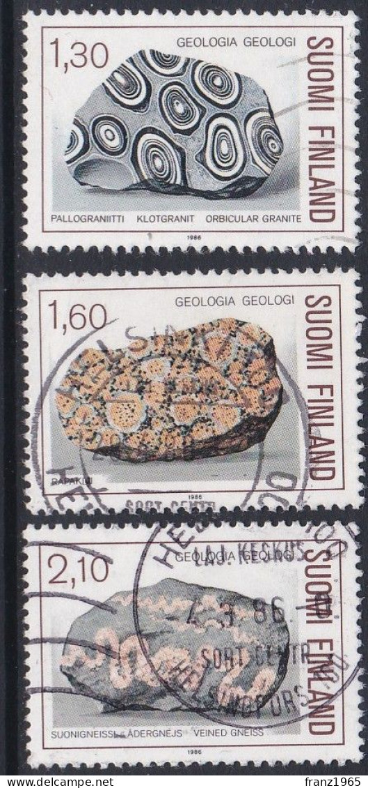 Centenary Of Geological Society - 1986 - Oblitérés