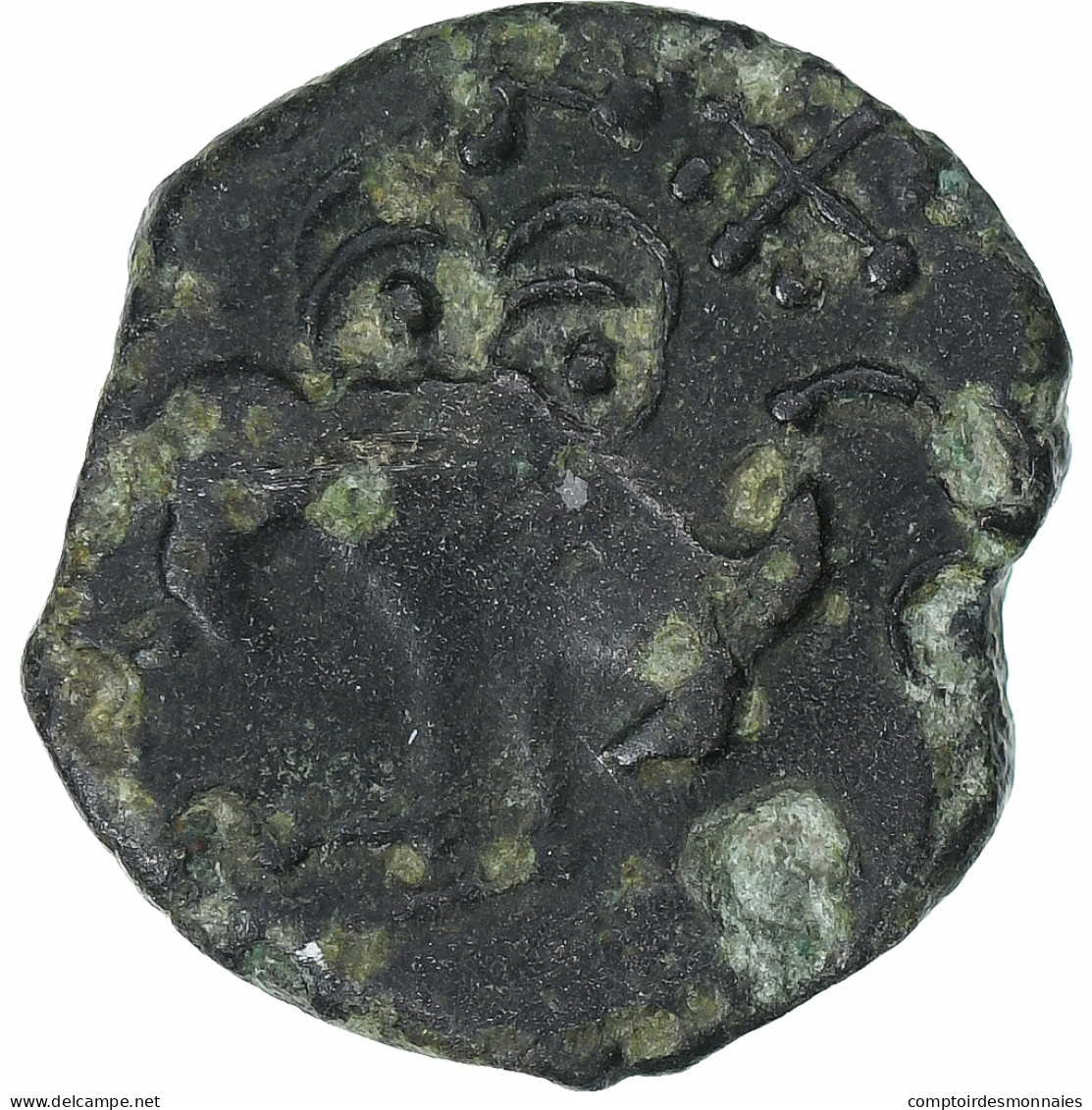 Sénons, Bronze YLLYCCI à L'oiseau, 1st Century BC, Bronze, TB+ - Keltische Münzen