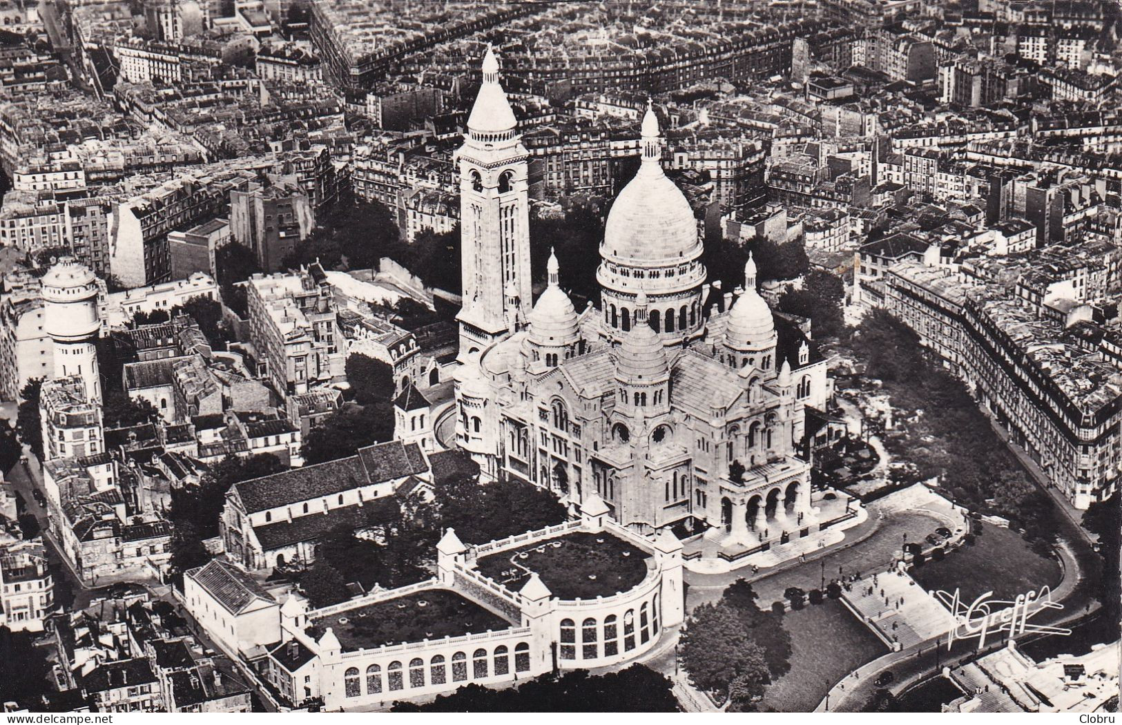 75, Vue Aérienne, La Basilique Du Sacré Coeur De Montmartre - Sacré Coeur