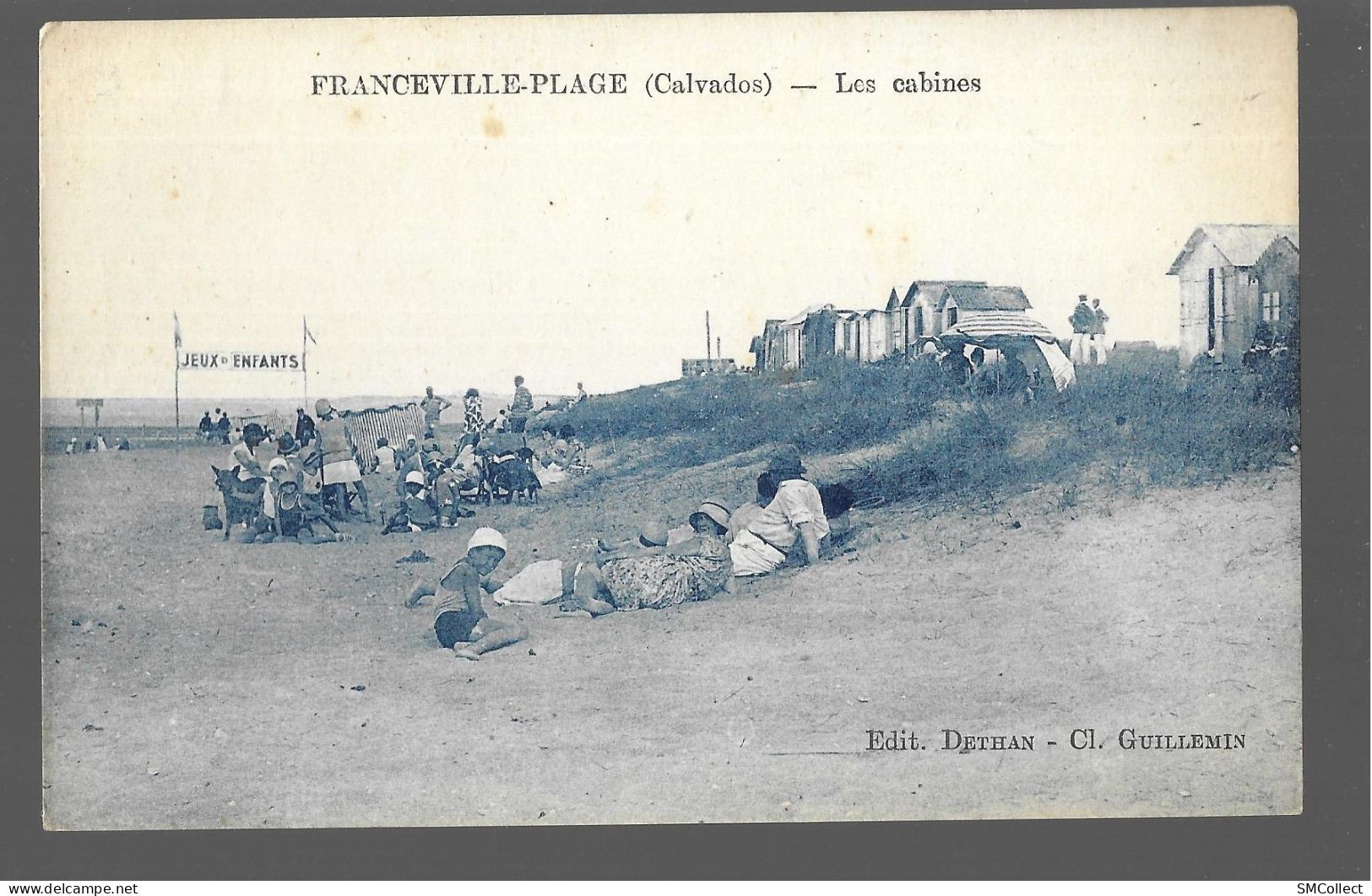 Franceville Plage. Lot De 3 Cartes : Les Cabines X2 + La Plage (A18p52) - Other & Unclassified