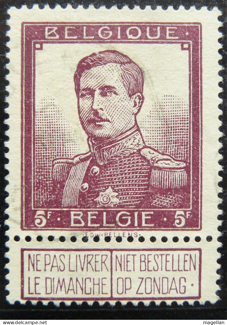 Belgique - Yvert N° 122 Oblitéré - 1912 Pellens