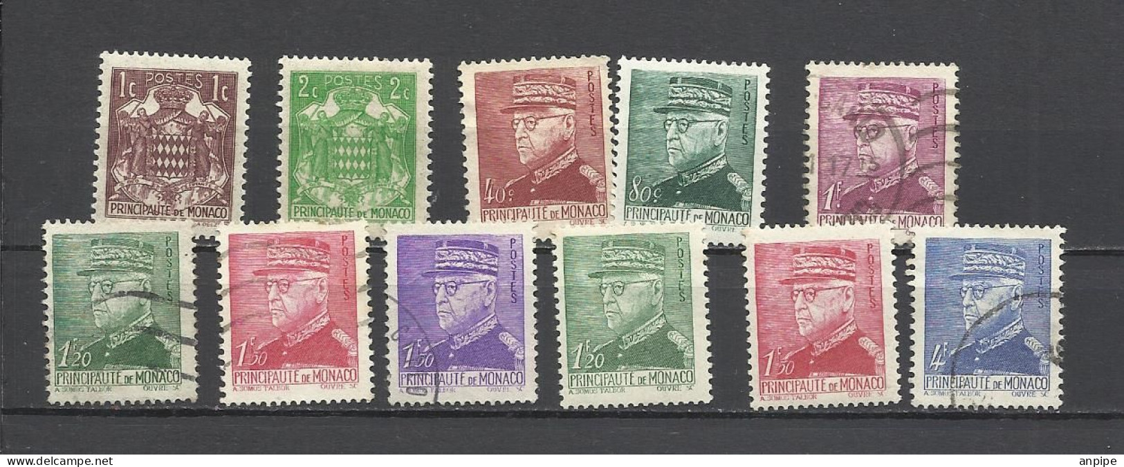 MÓNACO, AÑOS DIVERSOS - Used Stamps