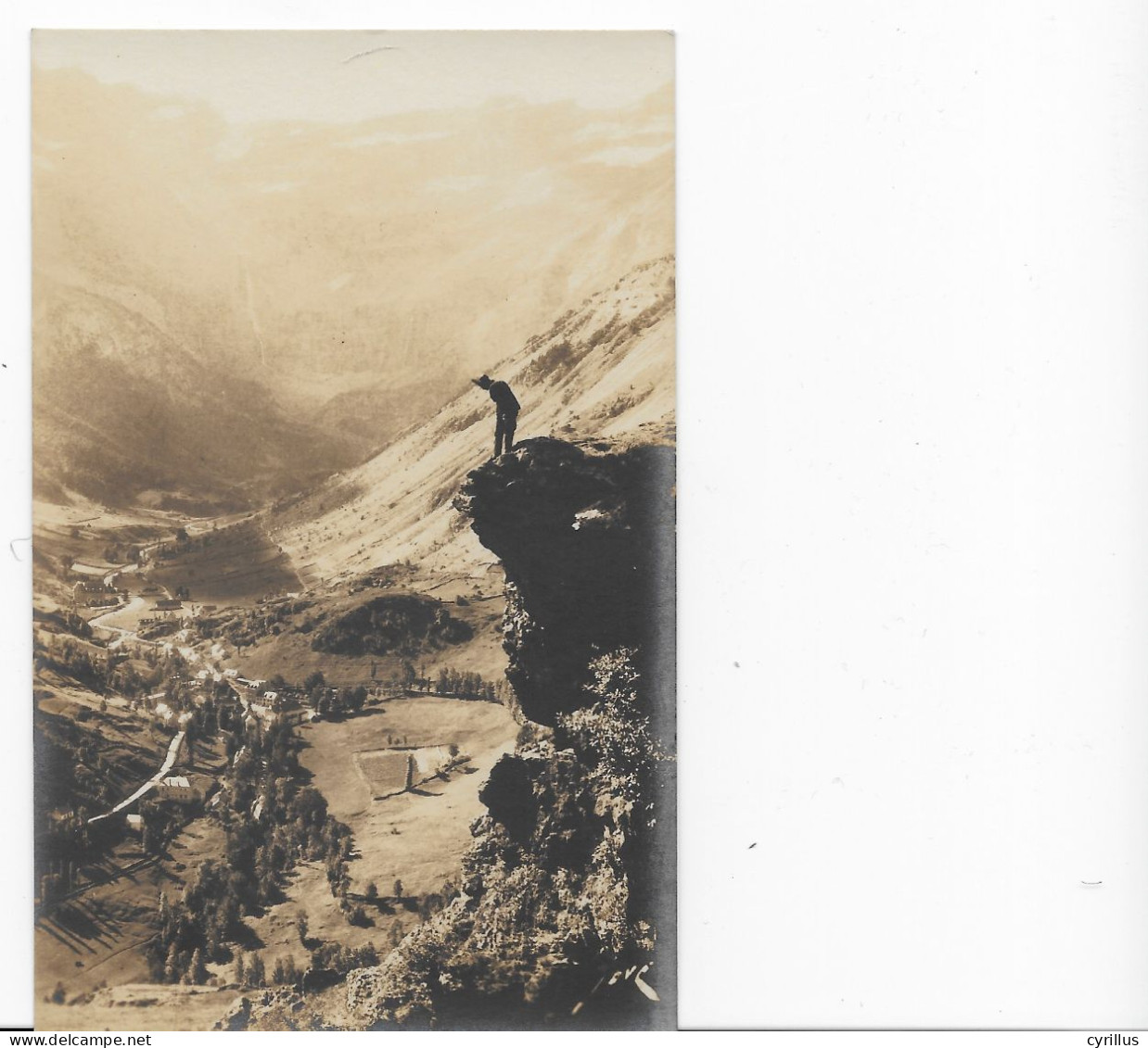 65 - GAVARNIE - VUE D'ENSEMBLE - Tirage Aux Sels D'argent - Gavarnie