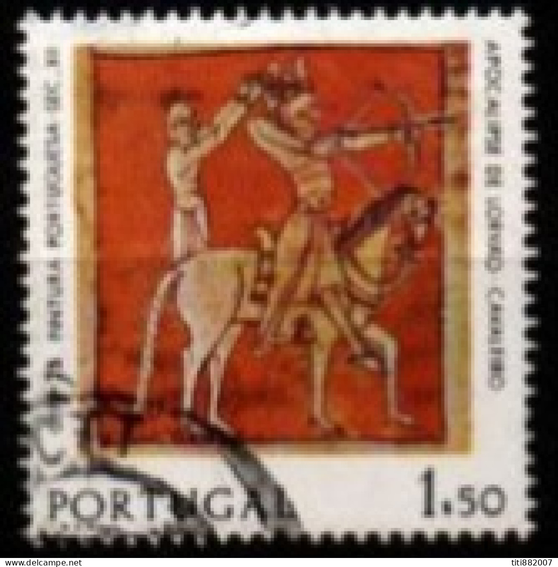 PORTUGAL    -   1975.    Y&T N° 1261 Oblitéré.  EUROPA  /  Enluminure - Used Stamps