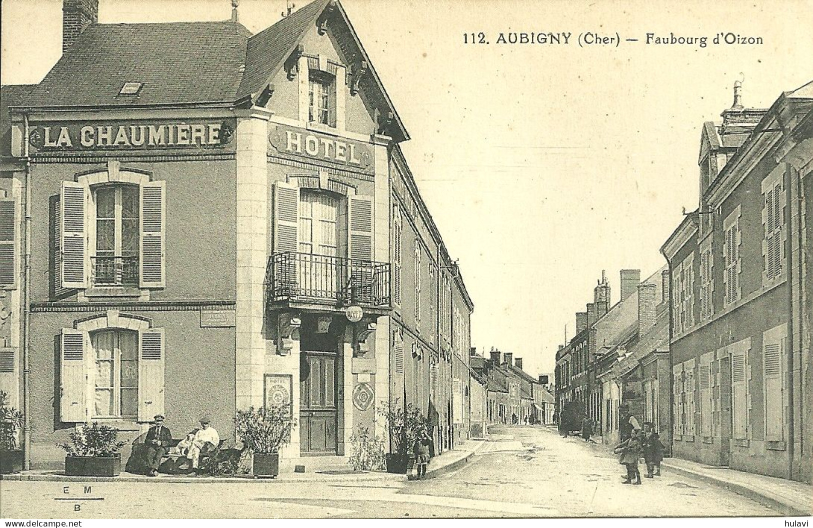 18  AUBIGNY - FAUBOURG D' OIZON (ref A765) - Aubigny Sur Nere