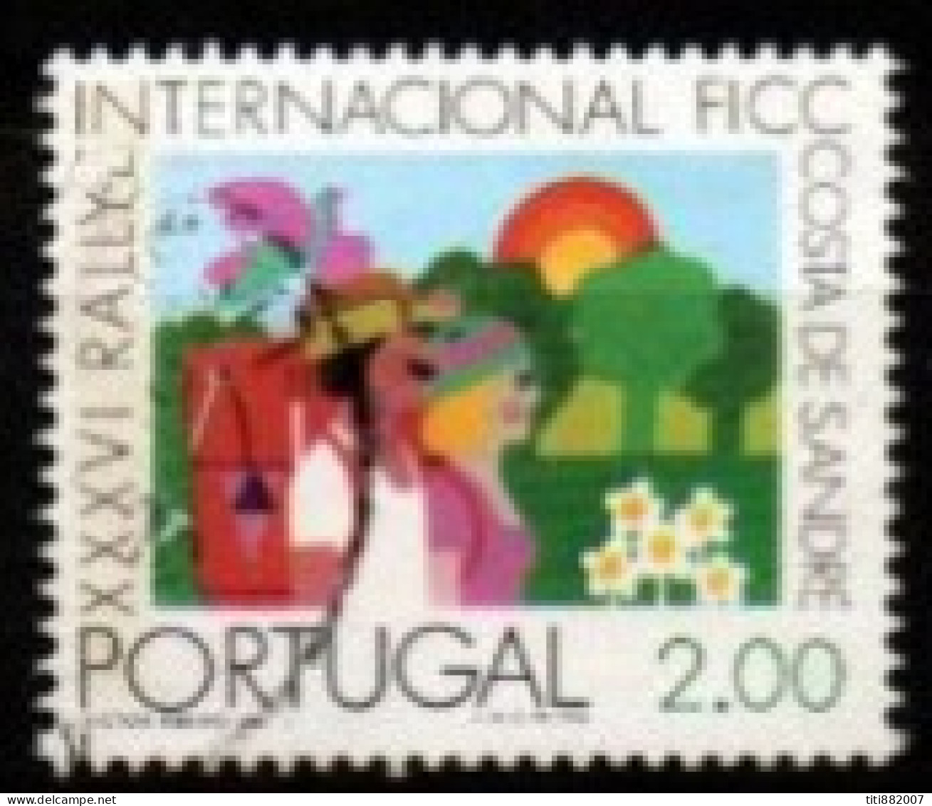 PORTUGAL    -   1975.    Y&T N° 1265 Oblitéré.  Camping - Used Stamps