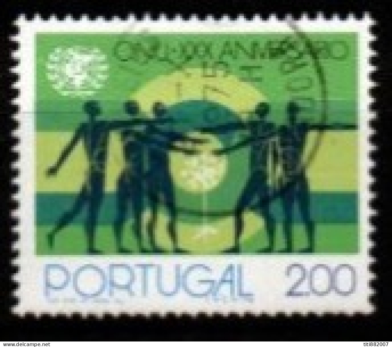 PORTUGAL    -   1975.    Y&T N° 1268 Oblitéré.  ONU - Oblitérés